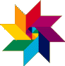 URI's lovely origami star logo